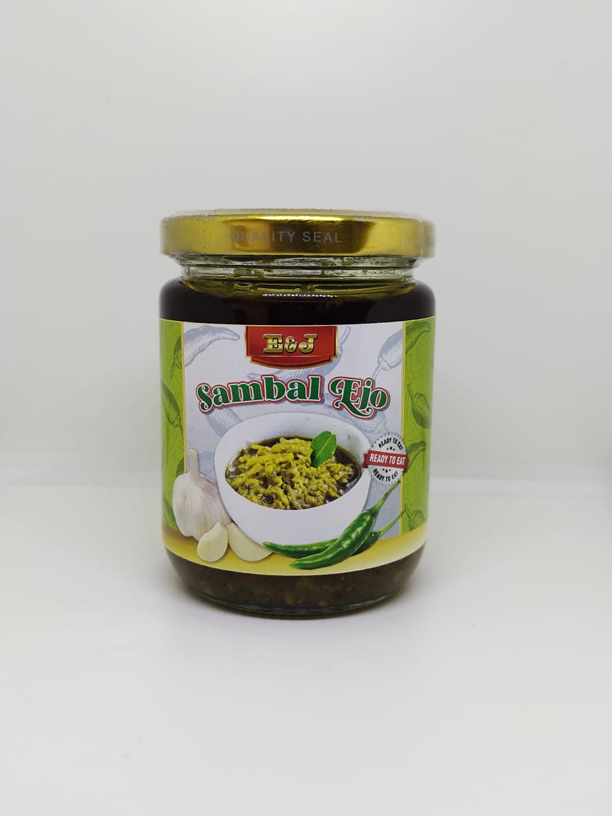 Green Chili Sambal 1 carton(12 pcs)