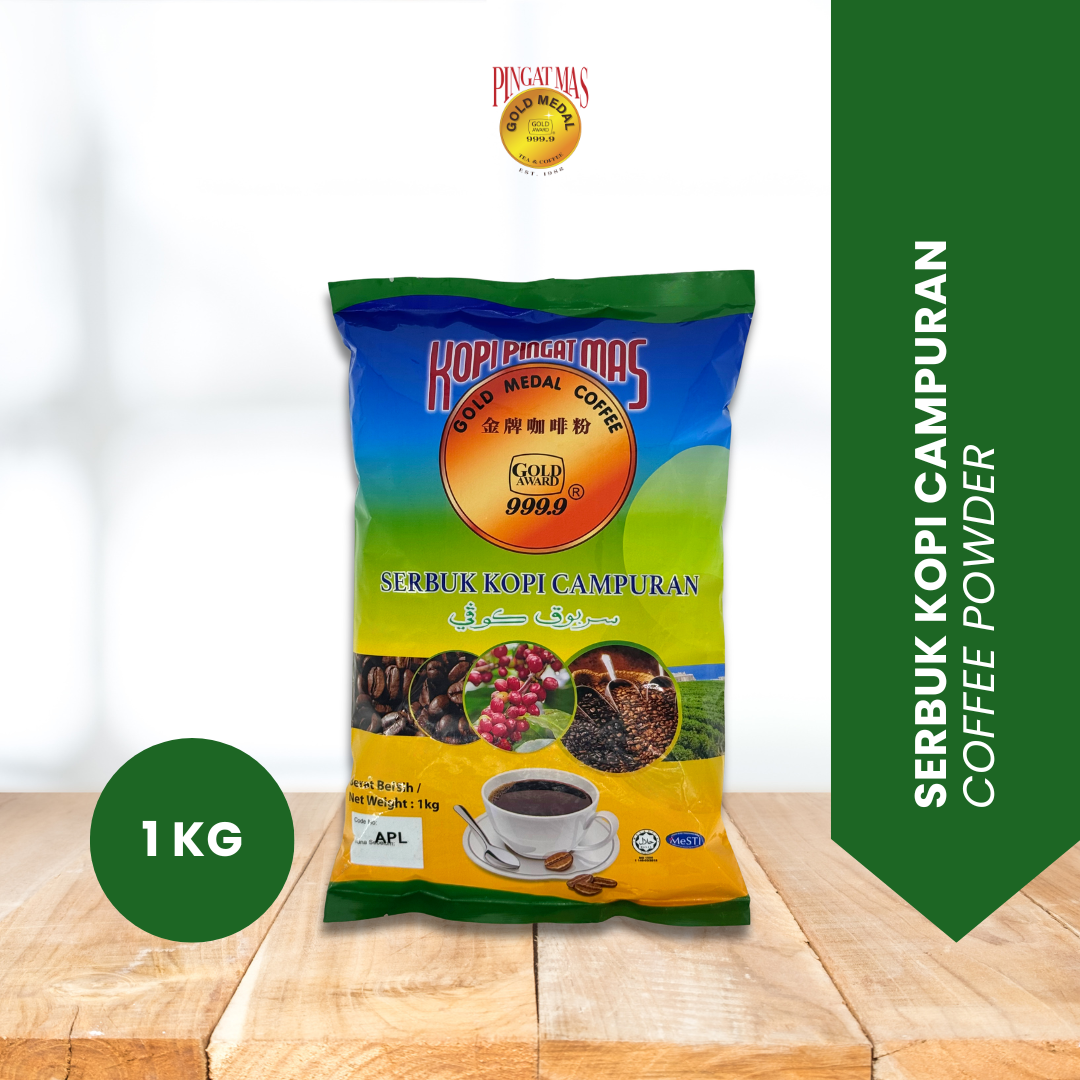 Serbuk Kopi Campuran 1kg - 1 Carton (10 packs)