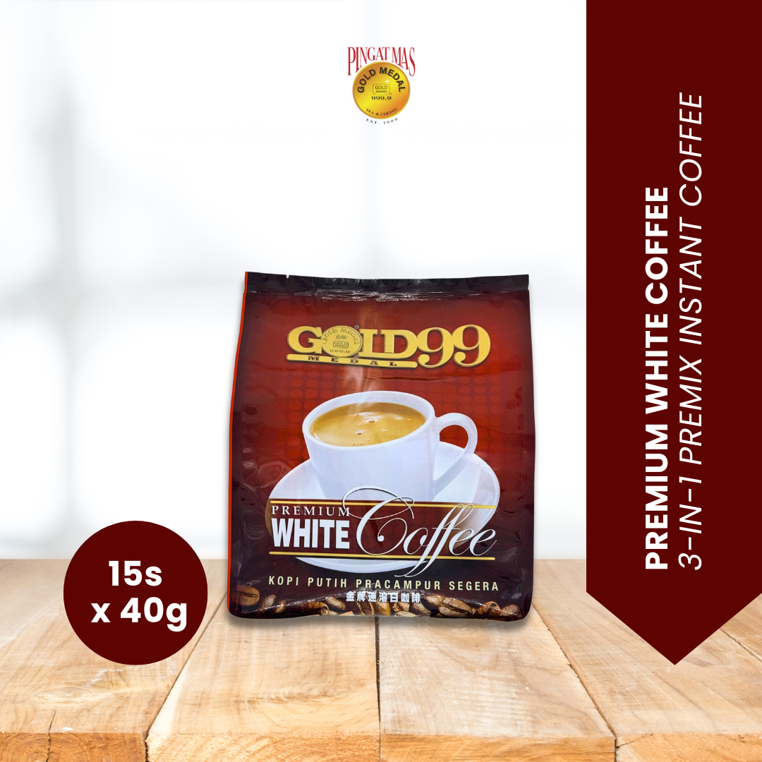 Premium 3-in-1 White Coffee - 1 Carton (24 packs)